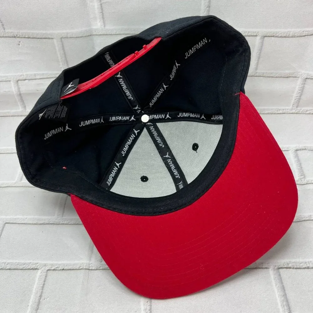 Air Jordan Dunk From Above Jumpman Hat Snapback Cap Black Red‎ Men